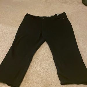 Levi’s Ribcage button fly jeans black